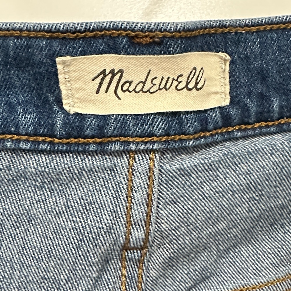 Madewell Plus Size Classic Dark Blue High-Rise Balloon Jeans Size 16 / 33 - Picture 7 of 7